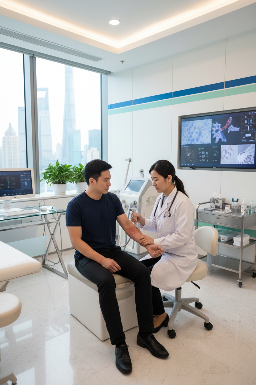 Dr. Zheng Zhizhong (郑志忠) - Director of Dermatology at Zhongshan Hospital, Fudan University Shanghai