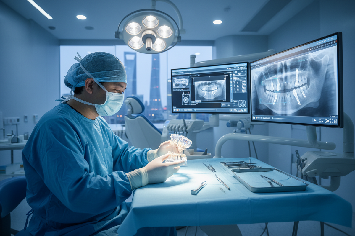 Dr. Jiang Xinquan (蒋欣泉) - Director of Dental Implantology at Shanghai Ninth People's Hospital