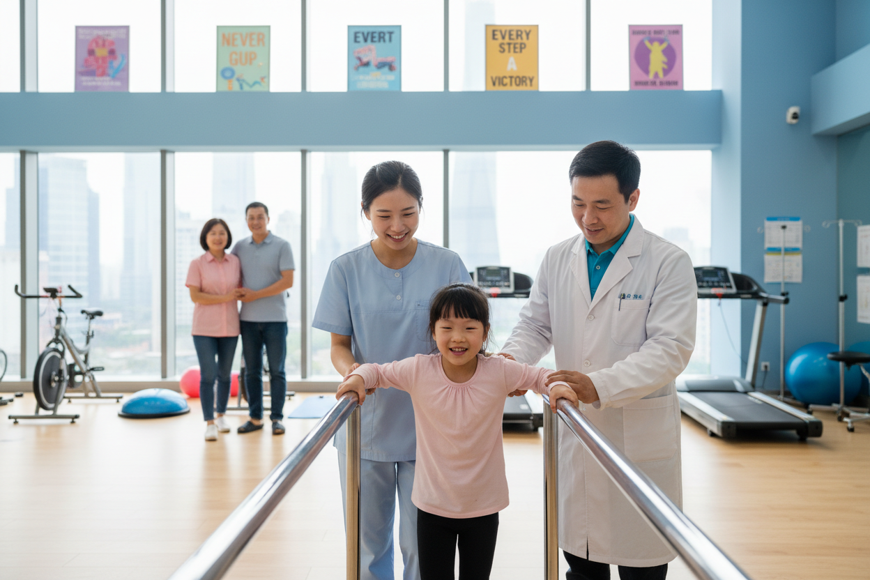 11-Year-Old Cerebral Palsy Patient Finds Hope and Regains Mobility in Shanghai