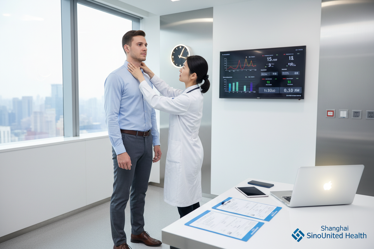 Business Health Check-Up at Shanghai SinoUnited Health | China Medical Tourism