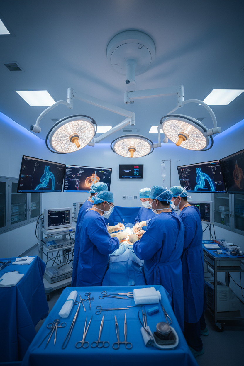 Aortic Aneurysm Emergency Rescued | Dr. Fu Weiguo (Vascular Surgery) | CMCS Shanghai