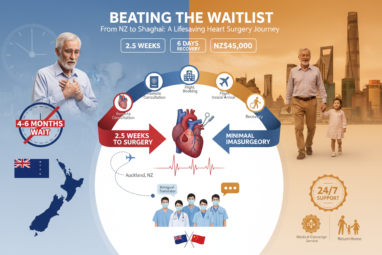 Beating the Waitlist: Lifesaving Heart Surgery Journey from New Zealand to Shanghai