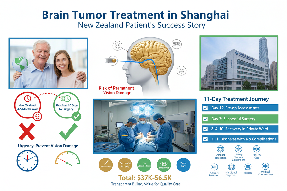Brain Tumor Treatment in Shanghai: New Zealand Patient's Success Story
