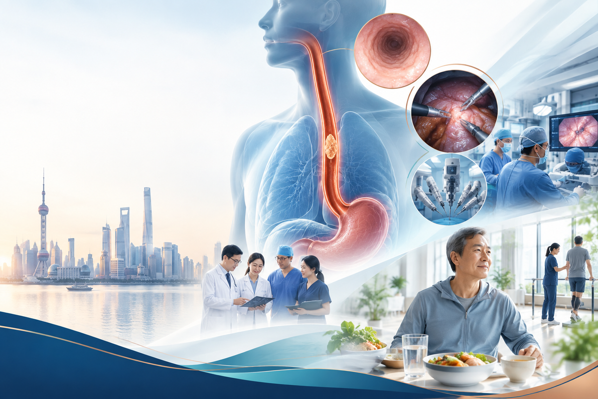 Esophageal Cancer in China: Earlier Diagnosis and Minimally Invasive Care in Shanghai