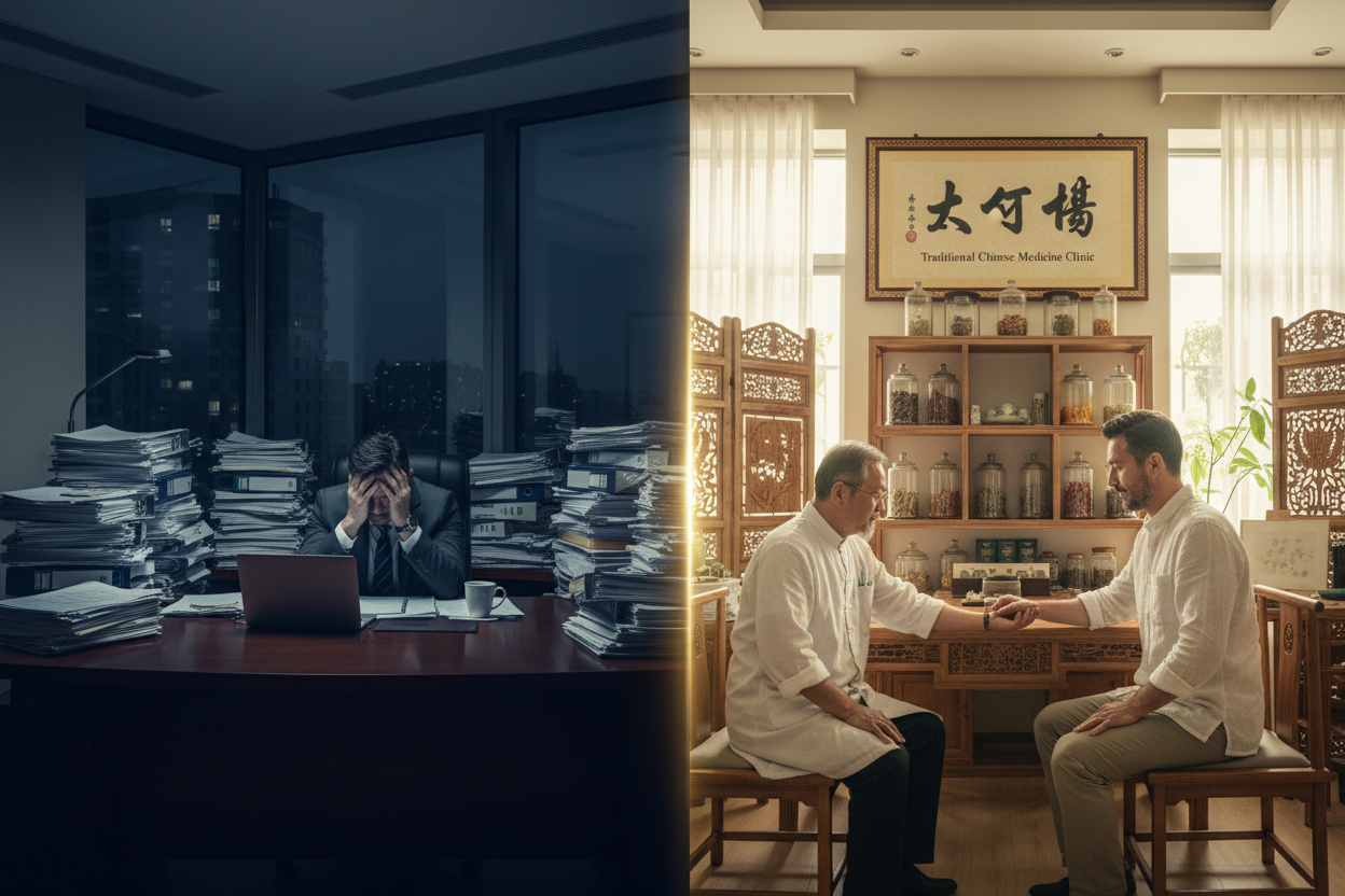 The Executive's Guide to Preventing Burnout with Traditional Chinese Medicine