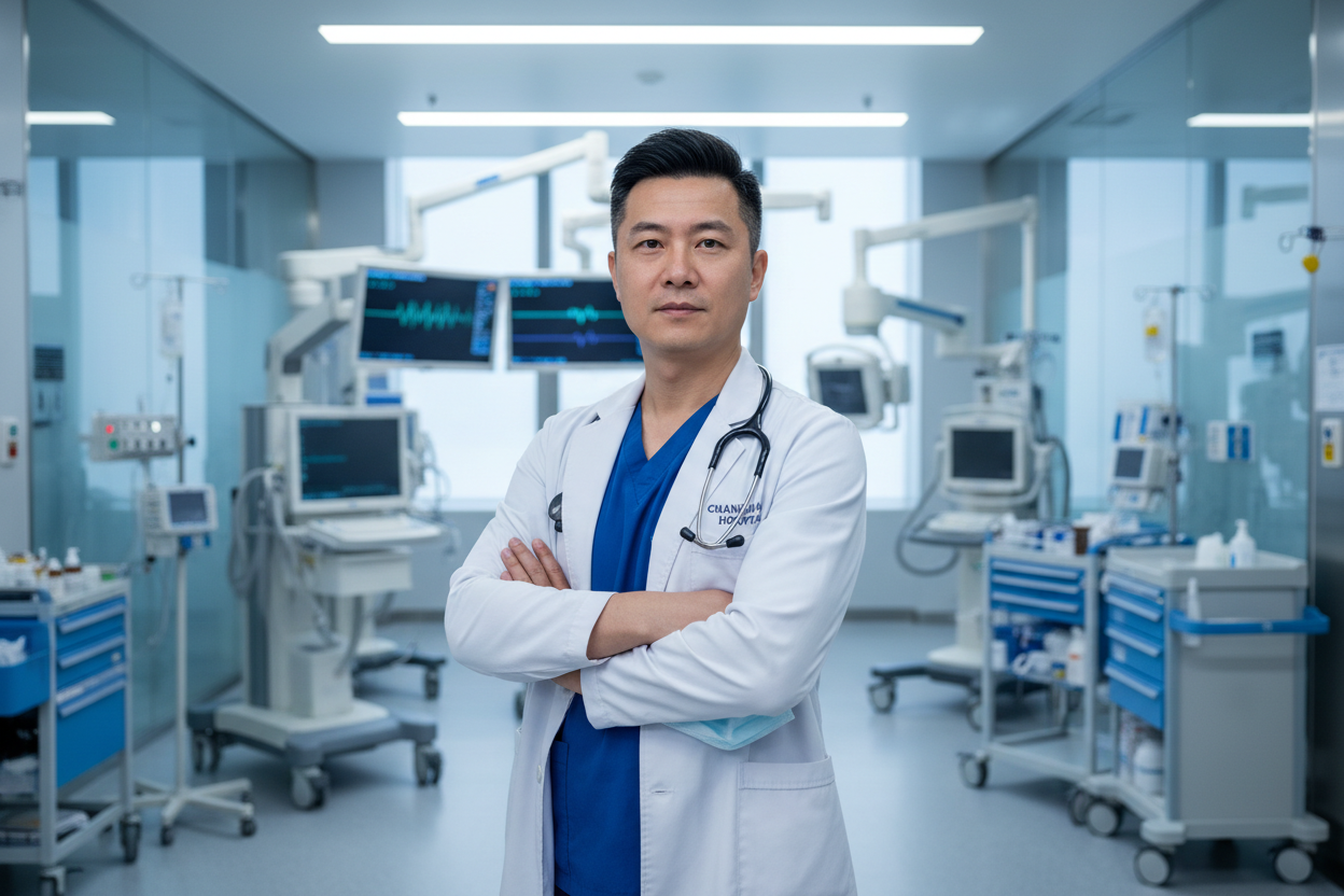 Dr. Zhu Peifang (朱佩芳) – Expert in Emergency Medicine & Trauma Surgery at Changhai Hospital, Shanghai