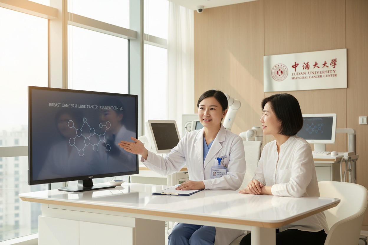 Dr. Wang Jialei (王佳蔓) – Expert in Medical Oncology, Breast Cancer & Lung Cancer at Fudan University Shanghai Cancer Center