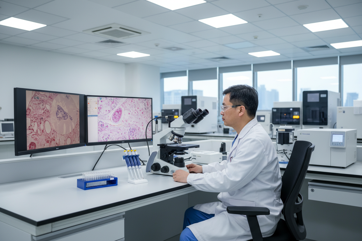 Dr. Hou Yingyong (侯英勇) – Expert in Surgical Pathology & Molecular Diagnostics at Changhai Hospital, Shanghai