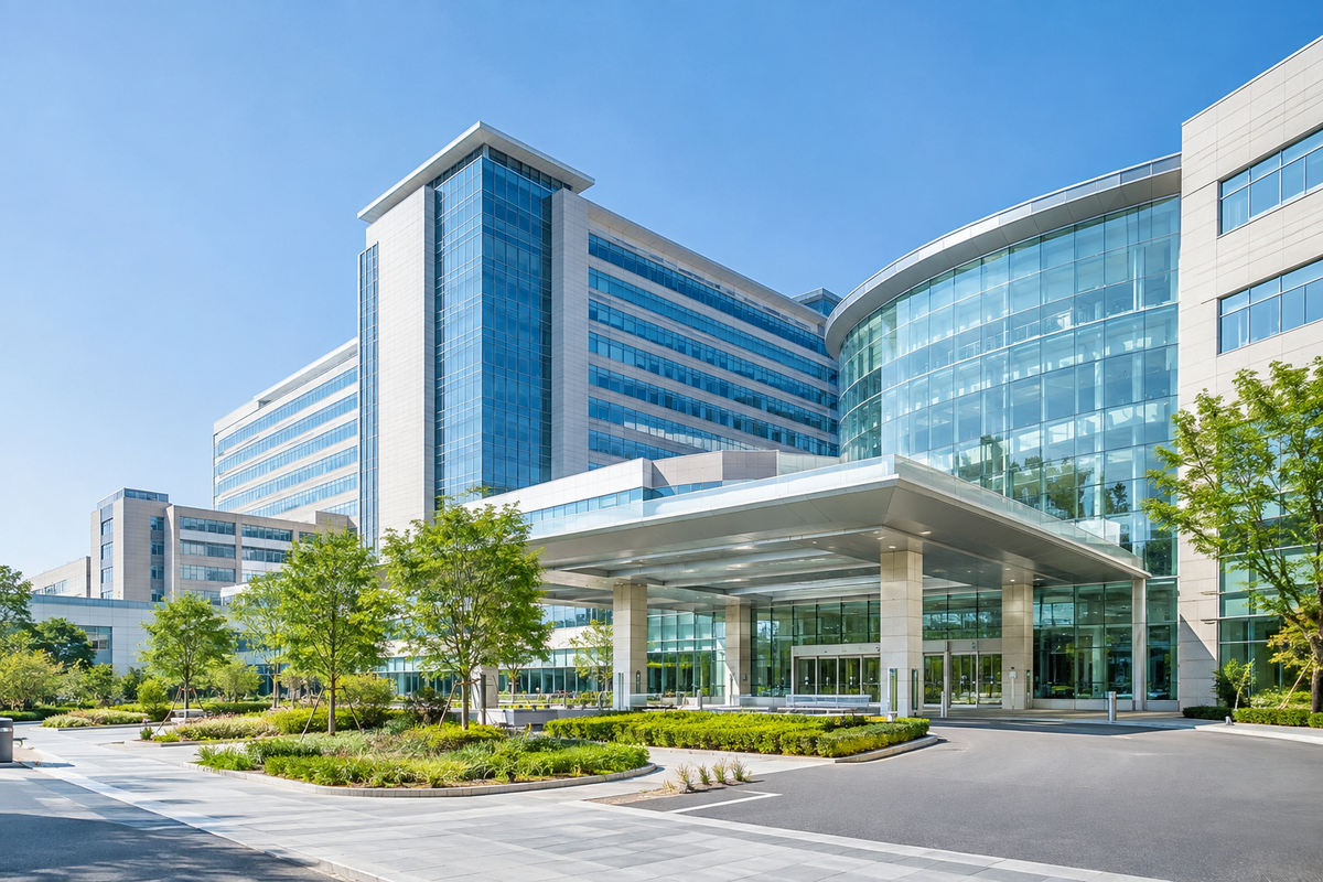 Guangdong Provincial People's Hospital exterior and thoracic medical center