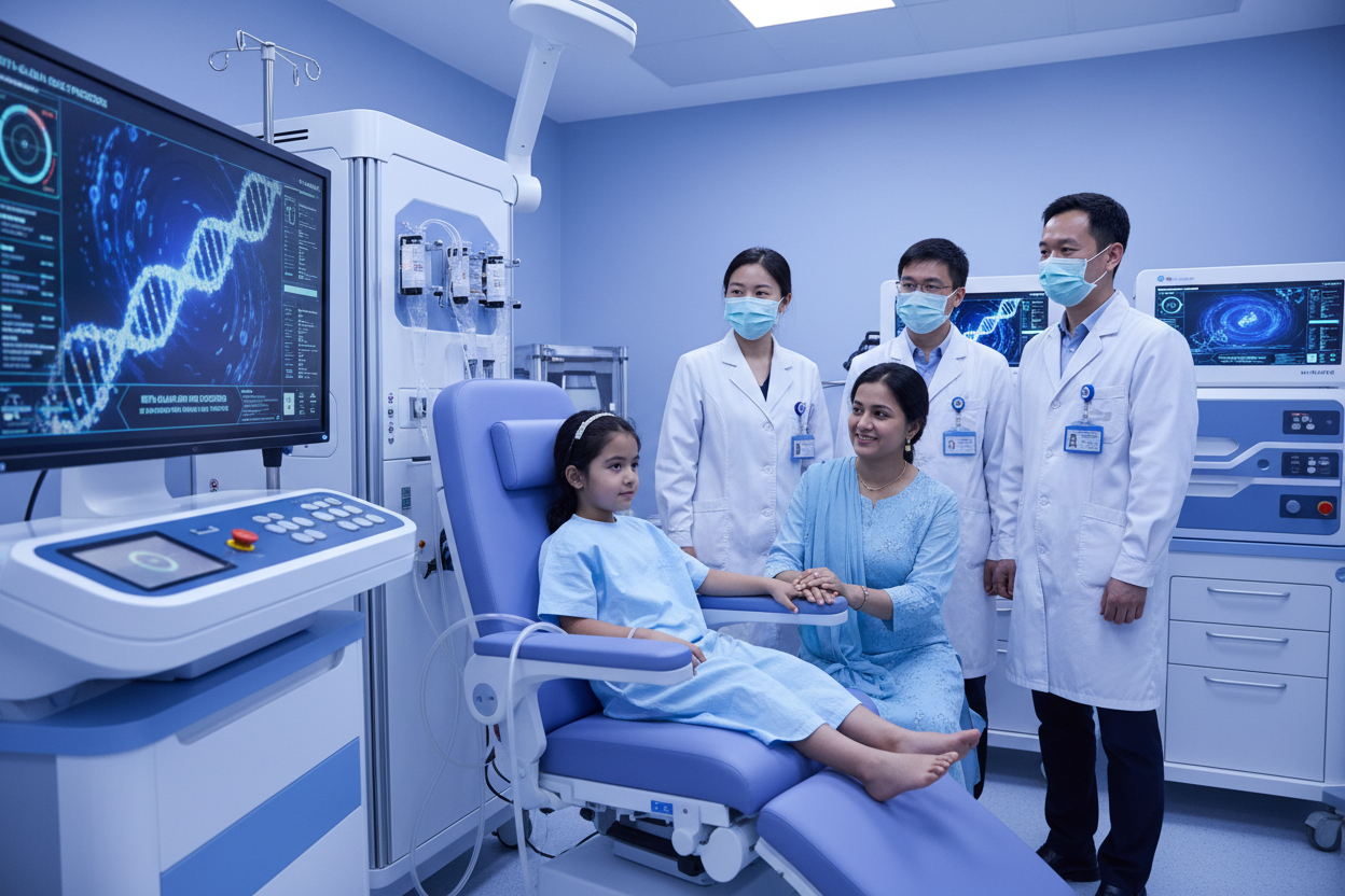 Chinese Gene-Editing Technology Saves 4-Year-Old Pakistani Girl