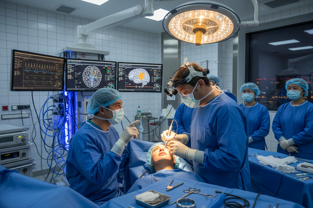 Glioblastoma in the Language Area Resected While Patient Spoke | 41-Year-Old Engineer's Function Preserved | Dr. Zhou Liangfu | China Medical Concierge - Shanghai