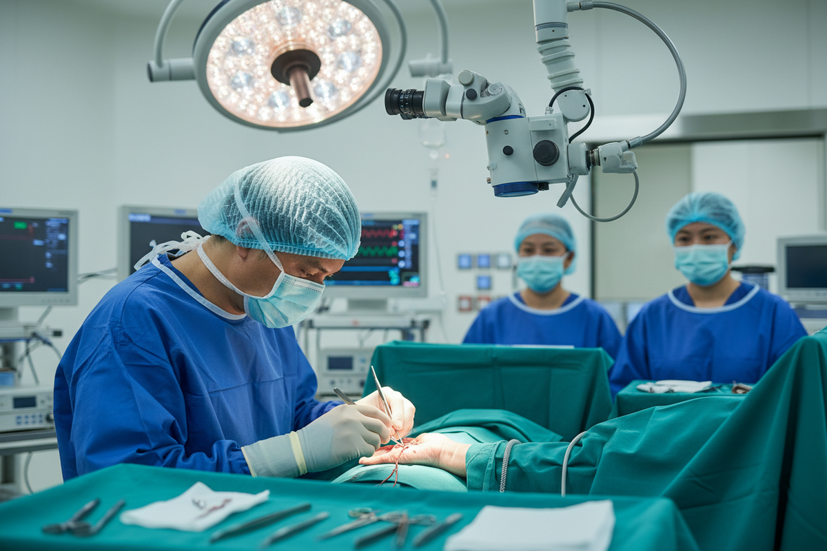 Hand Surgery at Huashan Hospital Shanghai | CMCS – China Medical ...