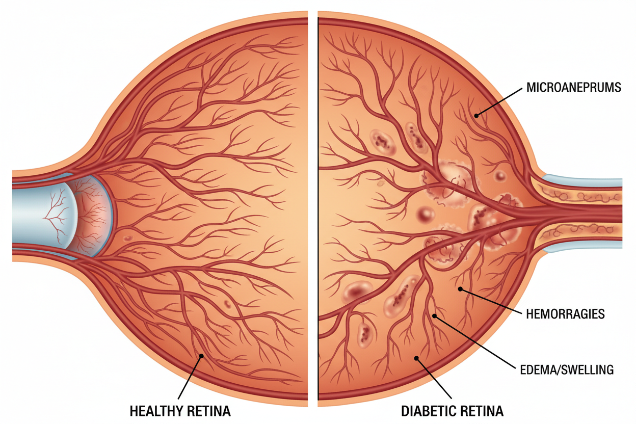 Don't Go Blind from Diabetes: Your Complete Guide to Diabetic Eye Disease Prevention & Retinal Screening