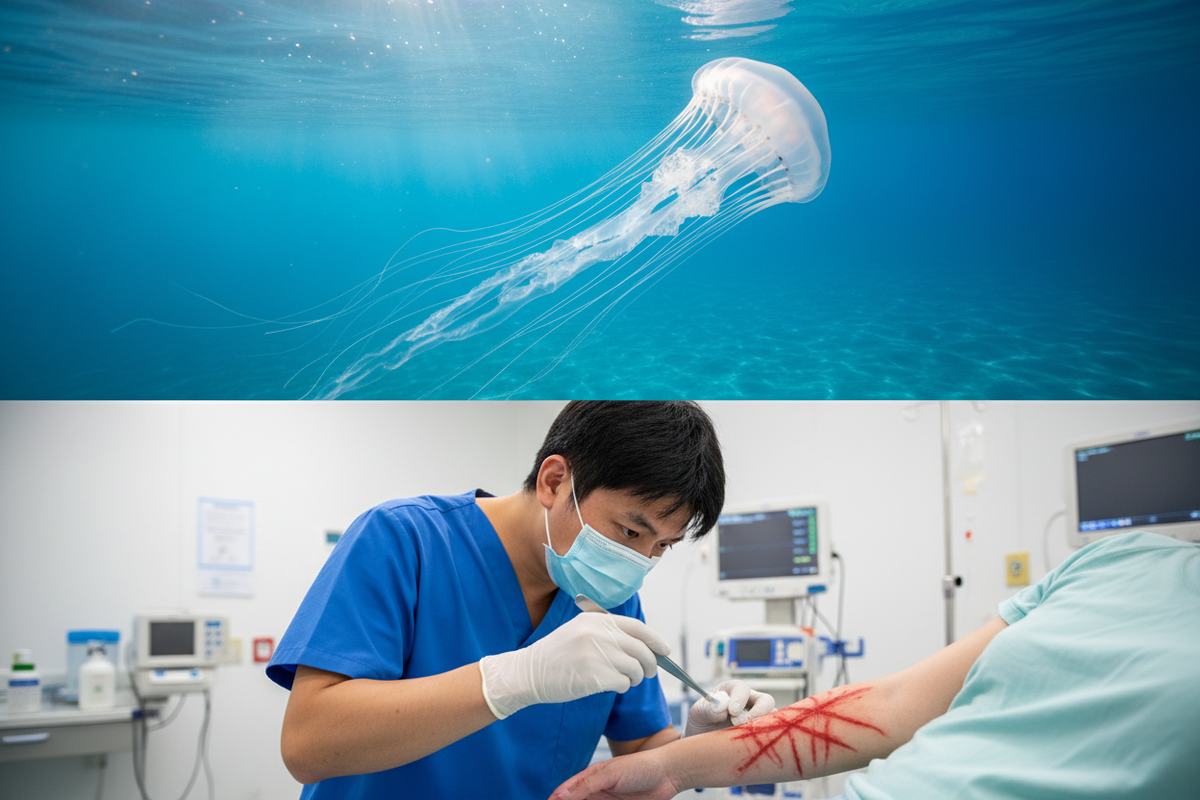 Jellyfish Sting Treatment in Shanghai | Types, Symptoms & Recovery | CMCS