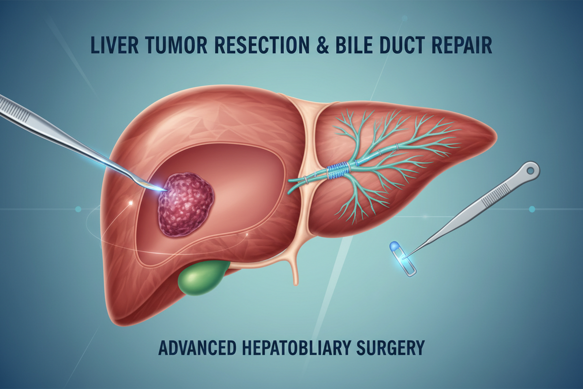 Liver Tumor Resection & Bile Duct Repair | Dr. Qian Xuefeng (Hepatobiliary Surgery) | CMCS Shanghai