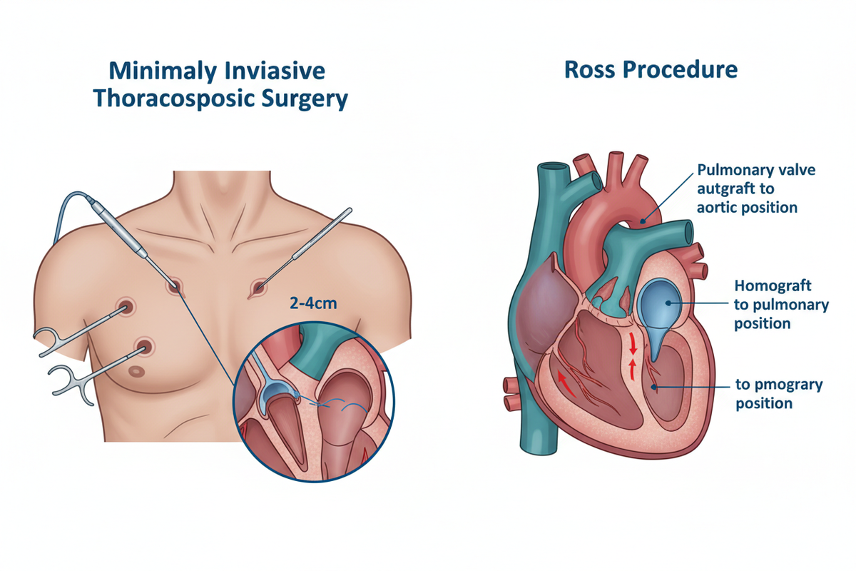 Minimally Invasive Thoracoscopic Heart Surgery vs. Ross Procedure: Which Is Right for You?