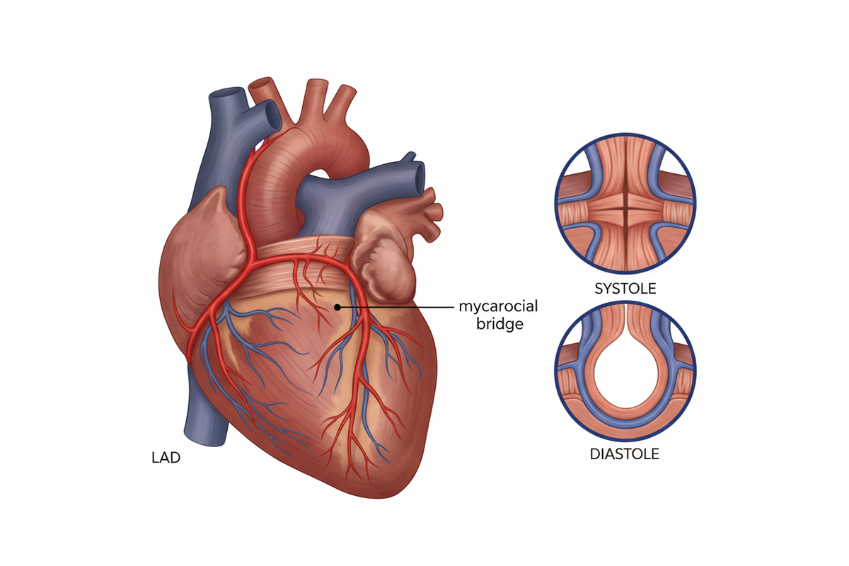 Myocardial Bridge: What It Is, Symptoms, Diagnosis & Treatment in Shanghai