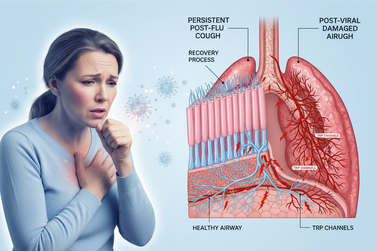Persistent Cough After Flu? Why Your Airway Might Be "Naked" and How to Heal It