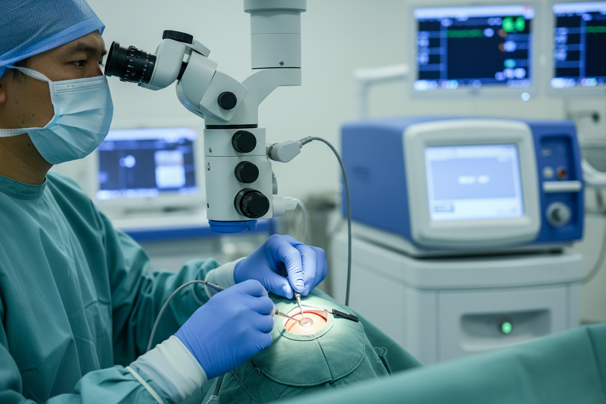Dr. Lu Yi (卢奕) - Director of Cataract & Lens Surgery at Eye & ENT Hospital, Fudan University Shanghai
