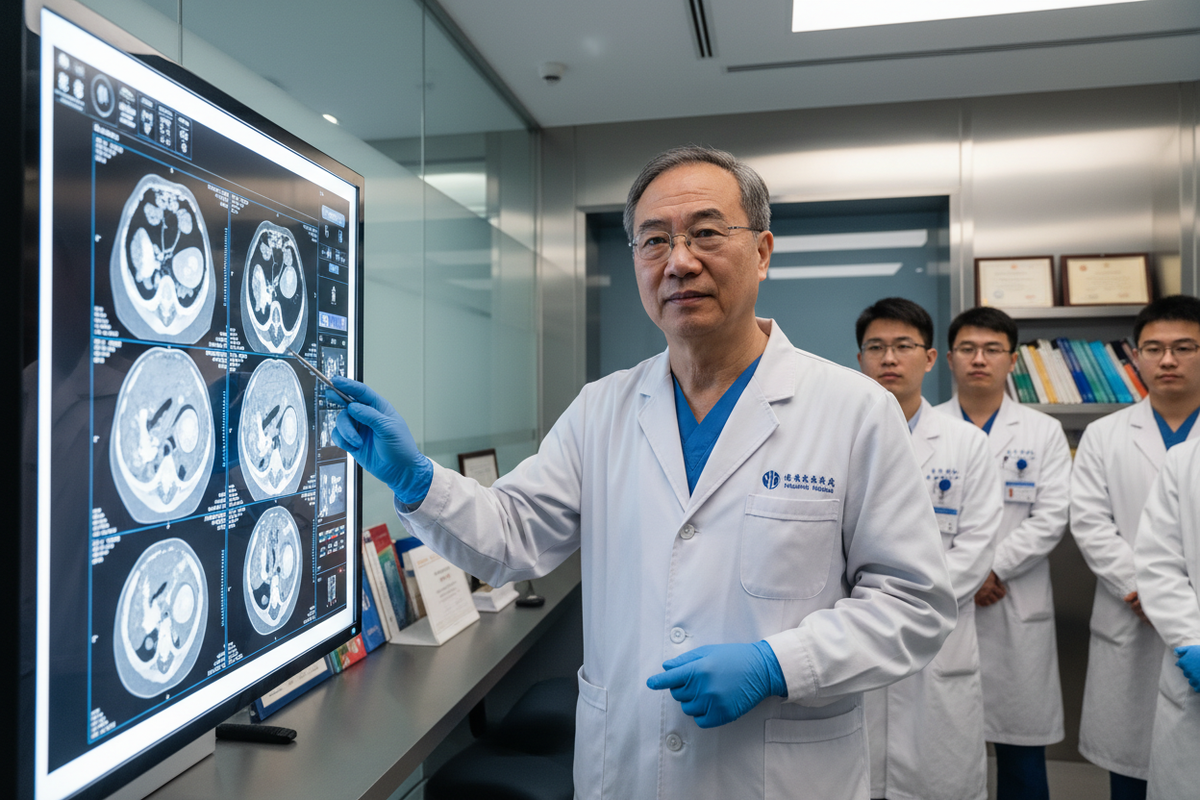 Prof. Fu Deliang (傅德良) – Director of Pancreatic Surgery at Huashan Hospital, Fudan University