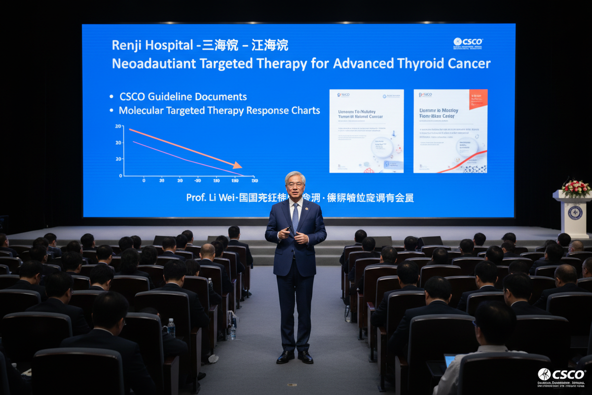 Prof. Wang Zhuoying (王卓颏) – Director of Head & Neck Surgery & CSCO Thyroid Committee Chairman at Renji Hospital, Shanghai Jiao Tong University