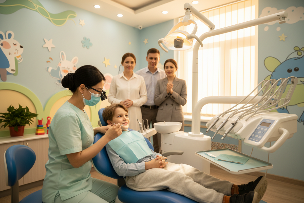 10-Year-Old Russian Boy Gets Safe, Swift Removal of Extra Tooth in China