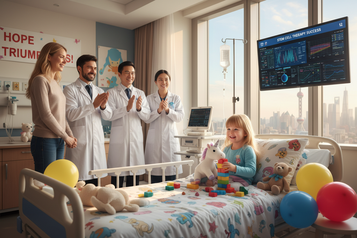 4-Year-Old Russian Girl Mary Beats Rare Disease in Shanghai