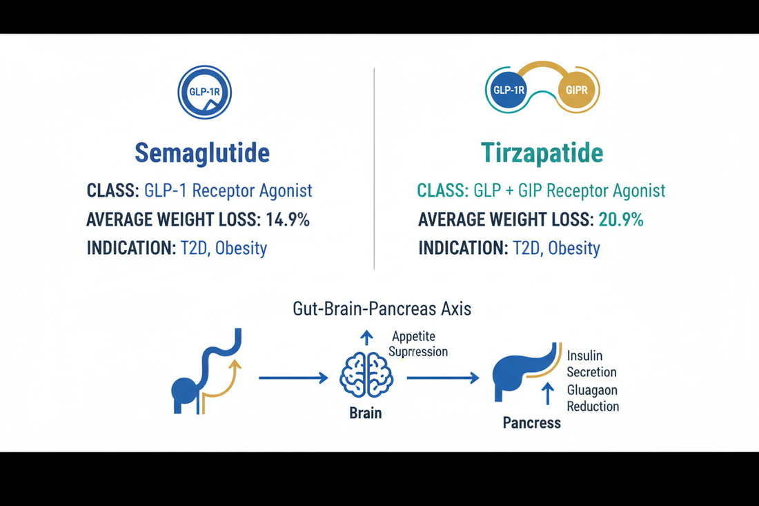 Semaglutide vs. Tirzepatide: The New Era of Weight Loss & Diabetes Medications Explained
