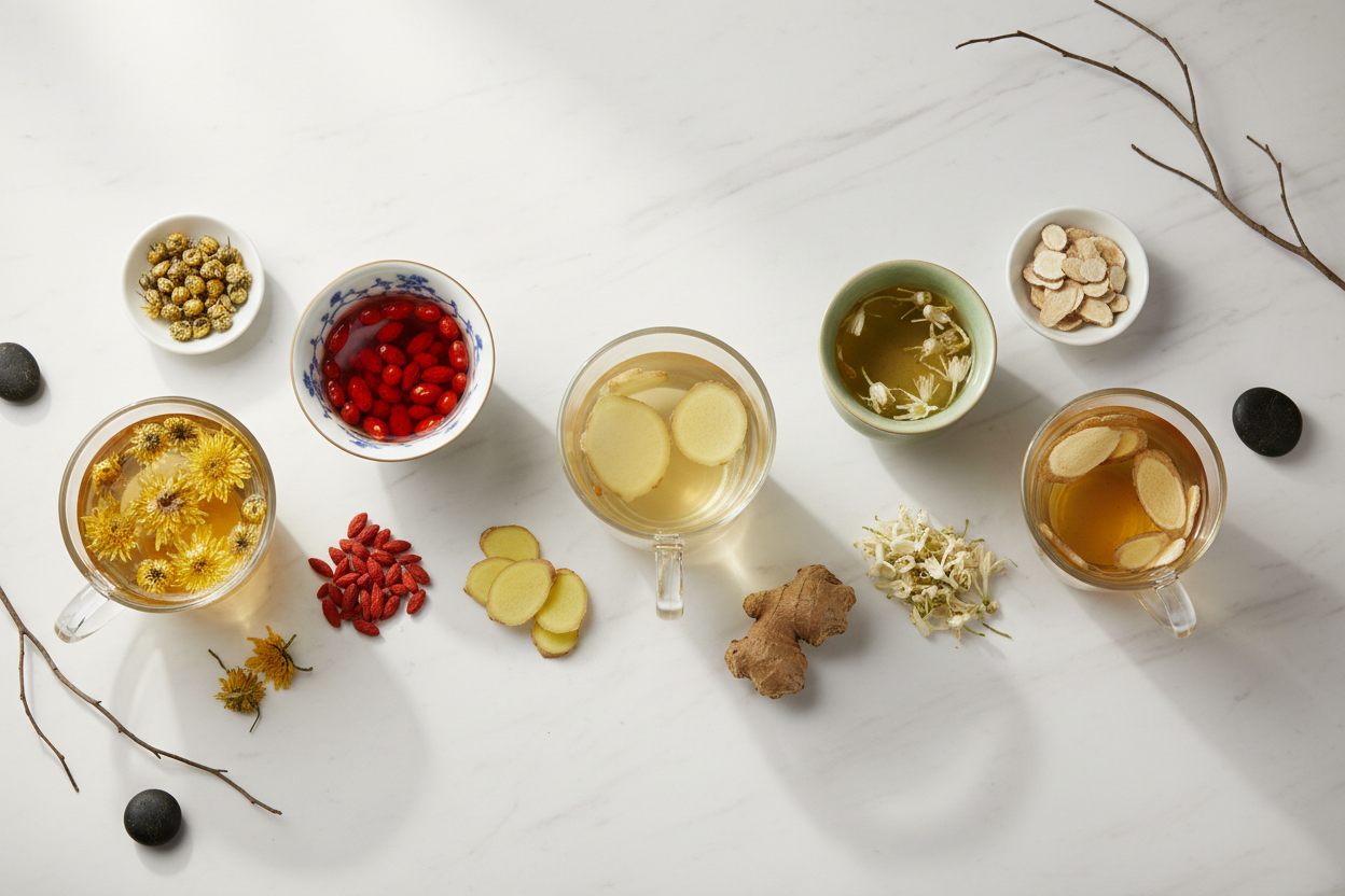 Top 5 Chinese Wellness Teas for Immunity