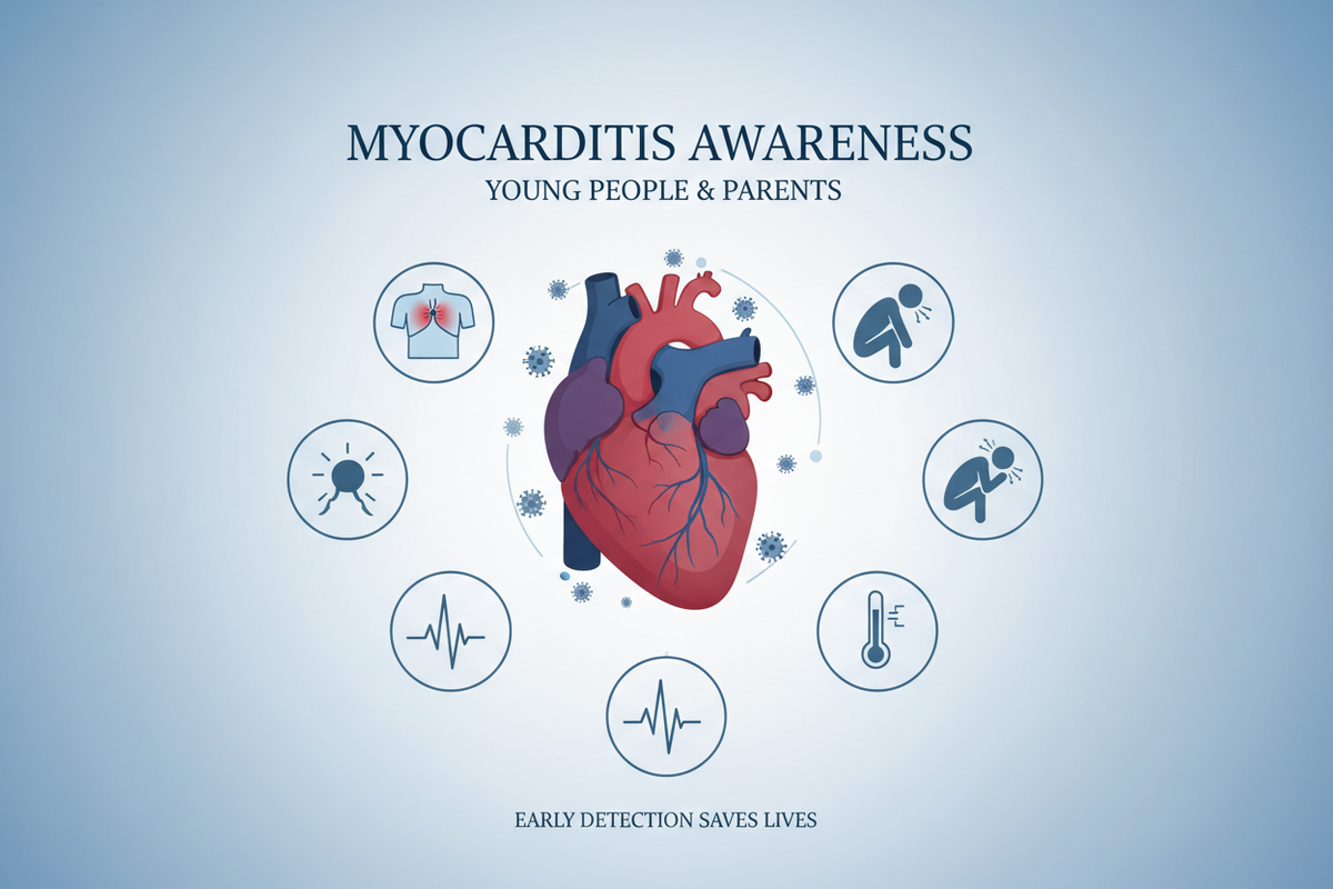 When a Virus Attacks the Heart: Myocarditis Warning Signs Every Young Person and Parent Must Know