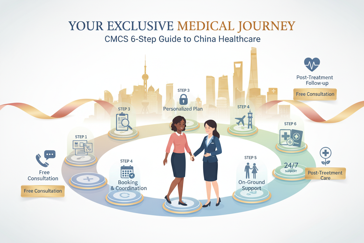 Your Exclusive Medical Journey: CMCS 6-Step Guide to China Healthcare